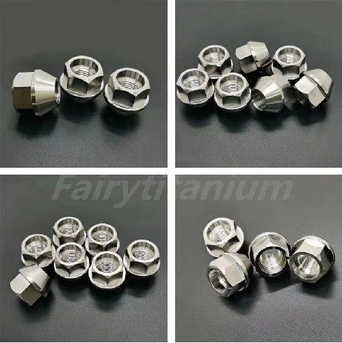 Titanium alloy wheel nuts in stock